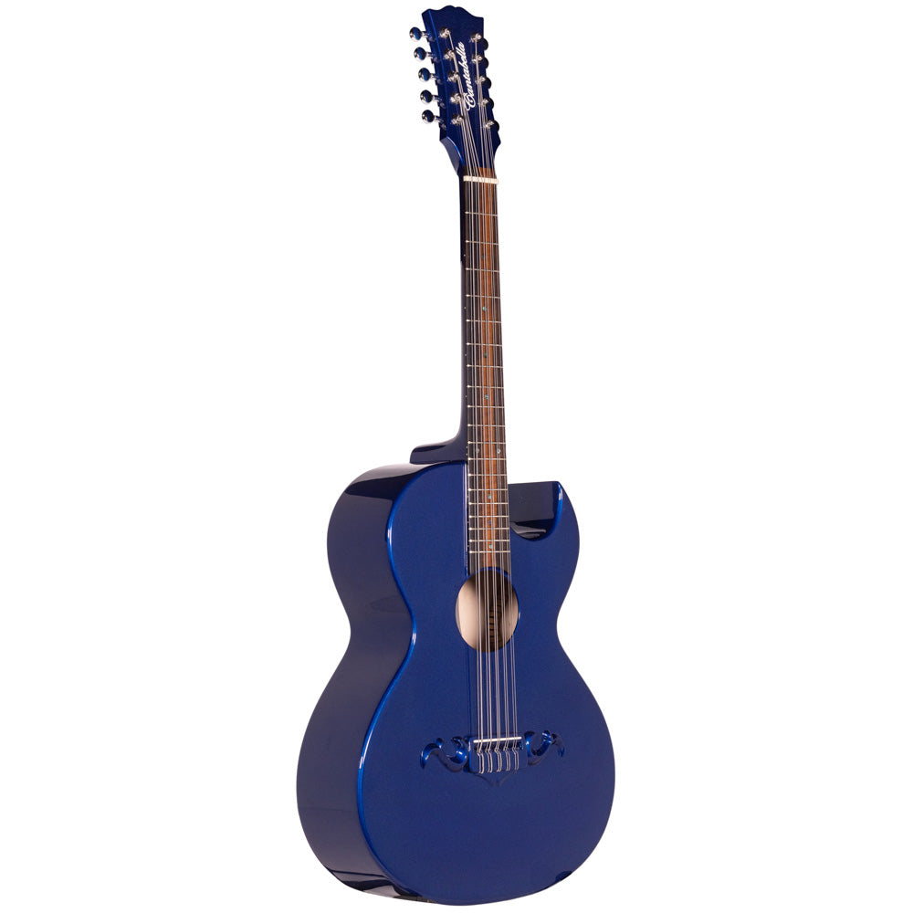 Cantabella Bajo Quinto Maple Top and Sides in Blue